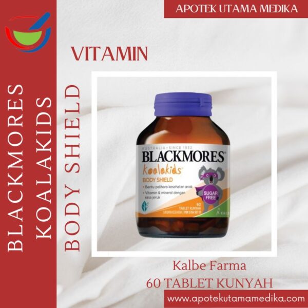 Blackmores Koala Kids Body Shield 60 Tablet Kunyah