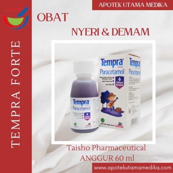 Tempra Forte Sirup rasa anggur 60ml