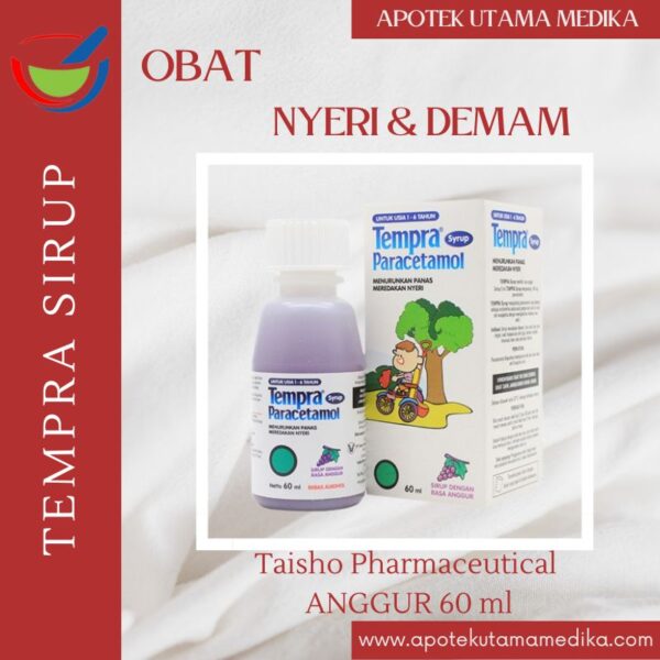 Obat Demam Tempra Sirup Anggur 60ml