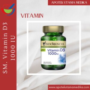 Sidomuncul Vitamin D3 1000 IU